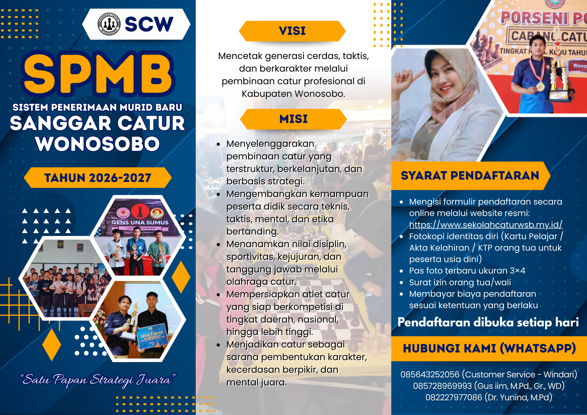 Brosur Visi Misi dan Syarat